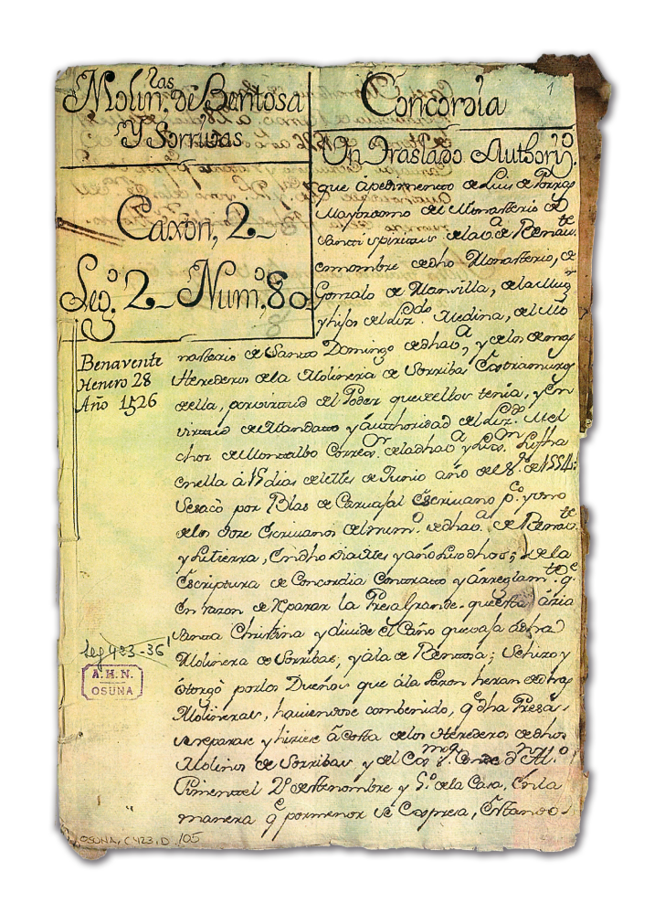 Harinas La Ventosa - Escritura La Ventosa